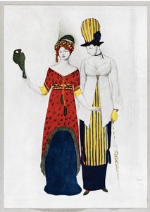 De decoratieve kunst van Léon Bakst, Londen: The Fine Art Society, 1913 door Leon Bakst