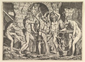 Venus in de smidse van Vulcanus, 1546-47