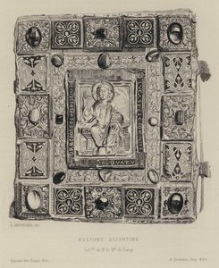 Byzantijnse boekbinding (gravure)
