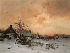 Januari: Cernay, nabij Rambouillet
