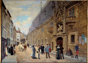 Het hertogelijk paleis in Nancy hersteld