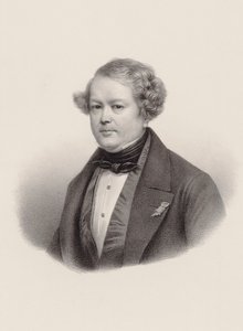 Portret van de componist Auguste-Mathieu Panseron