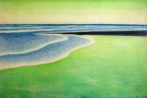 Groen Zeegezicht door Leon Spilliaert