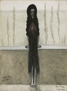 Pose, Eenzaamheid door Leon Spilliaert