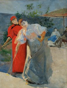 Het spel croquet, 1892-1895