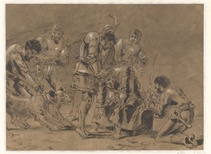 De doornenkroning door Leonaert Bramer
