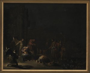 De aanbidding der wijzen door Leonard Bramer