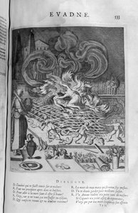 Evadne, 1615 door Leonard Gaultier