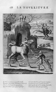 La Nourriture Griekse mythologische allegorie door Leonard Gaultier