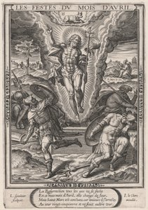 De Feesten van de Maand April (April: De Opstanding) door Leonard Gaultier