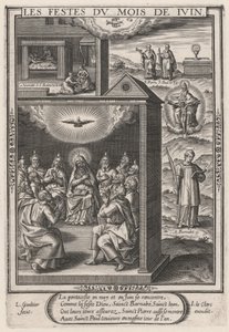 De Feesten van de Maand Juni (Pinksteren) door Leonard Gaultier