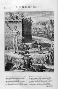Ménécée, 1615 door Leonard Gaultier