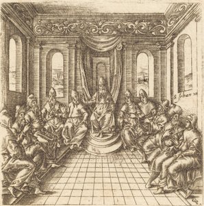 De Hogepriesters en Farizeeën door Leonard Gaultier