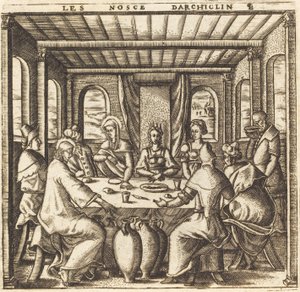 De bruiloft te Kana (Christus verandert water in wijn)