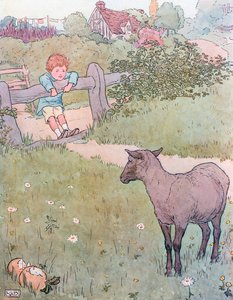 Baa, Baa, Zwart Schaap door Leonard Leslie Brooke