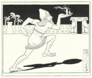 Hoeveel mijlen is het naar Babylon? zestig mijlen en tien door Leonard Leslie Brooke