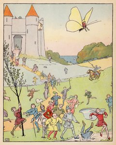 Illustratie voor Klein Duimpje door Leonard Leslie Brooke