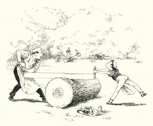 Zie, zaag, Margery Daw door Leonard Leslie Brooke