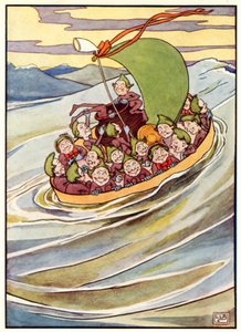 De Jumblies door Leonard Leslie Brooke