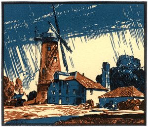 De oude molen in Blackborough, King