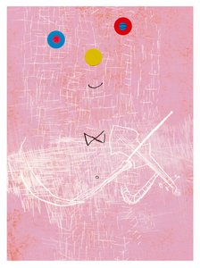 Abstracte violist door Leonardo Flores