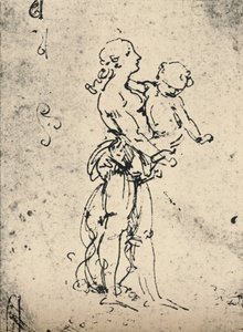 Een Vrouw die een Kind Draagt, ca. 1481, 1945