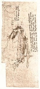 Een kaart die de Middellandse Zee weergeeft, ca. 1472-ca. 1519, 1883 door Leonardo da Vinci
