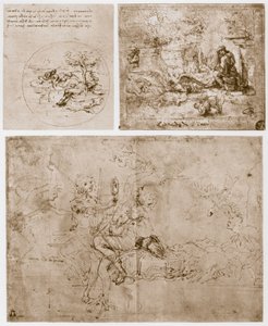 Allegorieën, 15e eeuw door Leonardo da Vinci