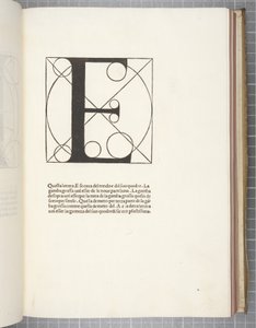 Divina Proportione, door Luca Pacioli door Leonardo da Vinci