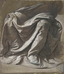 Draperie voor een zittend figuur, ca. 1478