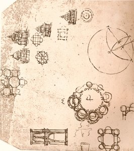 Tekening van kerkelijke architectuur, ca. 1472-1519