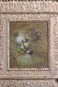 Hoofd van een vrouw, genaamd "la scapigliata", c.1492-1501