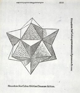 Hexaedron abscisum elevatum solidum, illustratie uit 