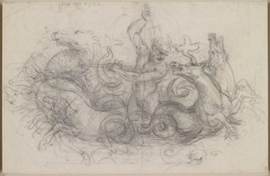 Leonardo da Vinci - Neptunus, ca. 1504-5