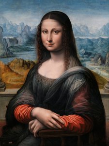 Mona Lisa La Gioconda, 1503-1516 door Leonardo da Vinci