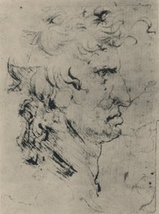 Profiel van een man naar rechts, ca. 1480, 1945