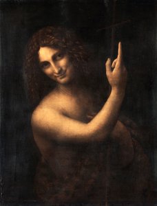 Johannes de Doper, 1513-1516 door Leonardo da Vinci