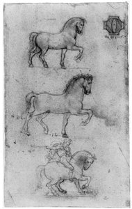 Studies voor het Trivulzio Monument, c1508