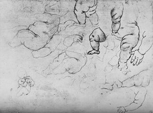 Studies van een Kind door Leonardo da Vinci