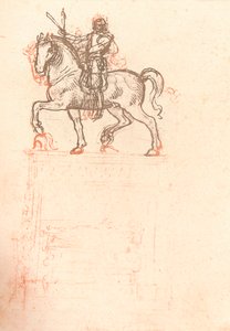 Studie voor het Sforza-monument, c1482-c1499 1883