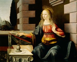 Maagd Maria, detail (detail)