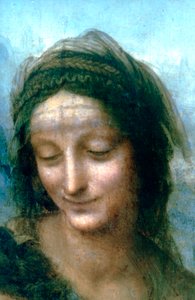 Maagd en Kind met Sint Anna (detail), 1502-1516