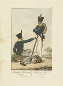 Twee jagers, 1814-1818