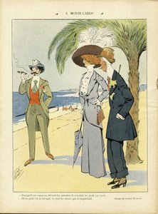 Illustratie van Leonce Burret (1865-1915) in Le Lire