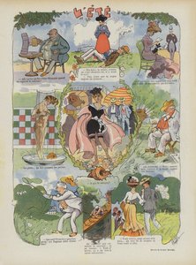 Zomer. Illustratie voor Le Rire