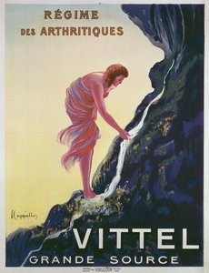 Advertentie voor Vittel Grande Source, 1911 door Leonetto Cappiello
