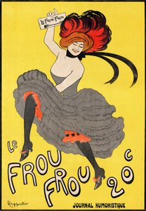 Le Frou Frou-poster door Leonetto Cappiello door Leonetto Cappiello
