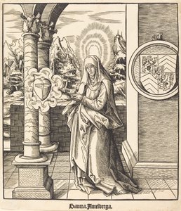 Sint Amelberga door Leonhard Beck