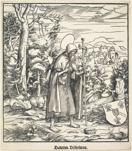 Sint Bilhelmus door Leonhard Beck