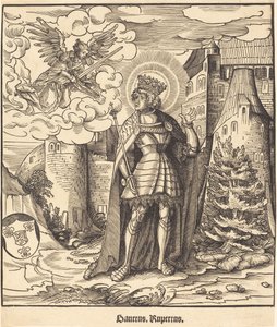 Sint Rupertus door Leonhard Beck